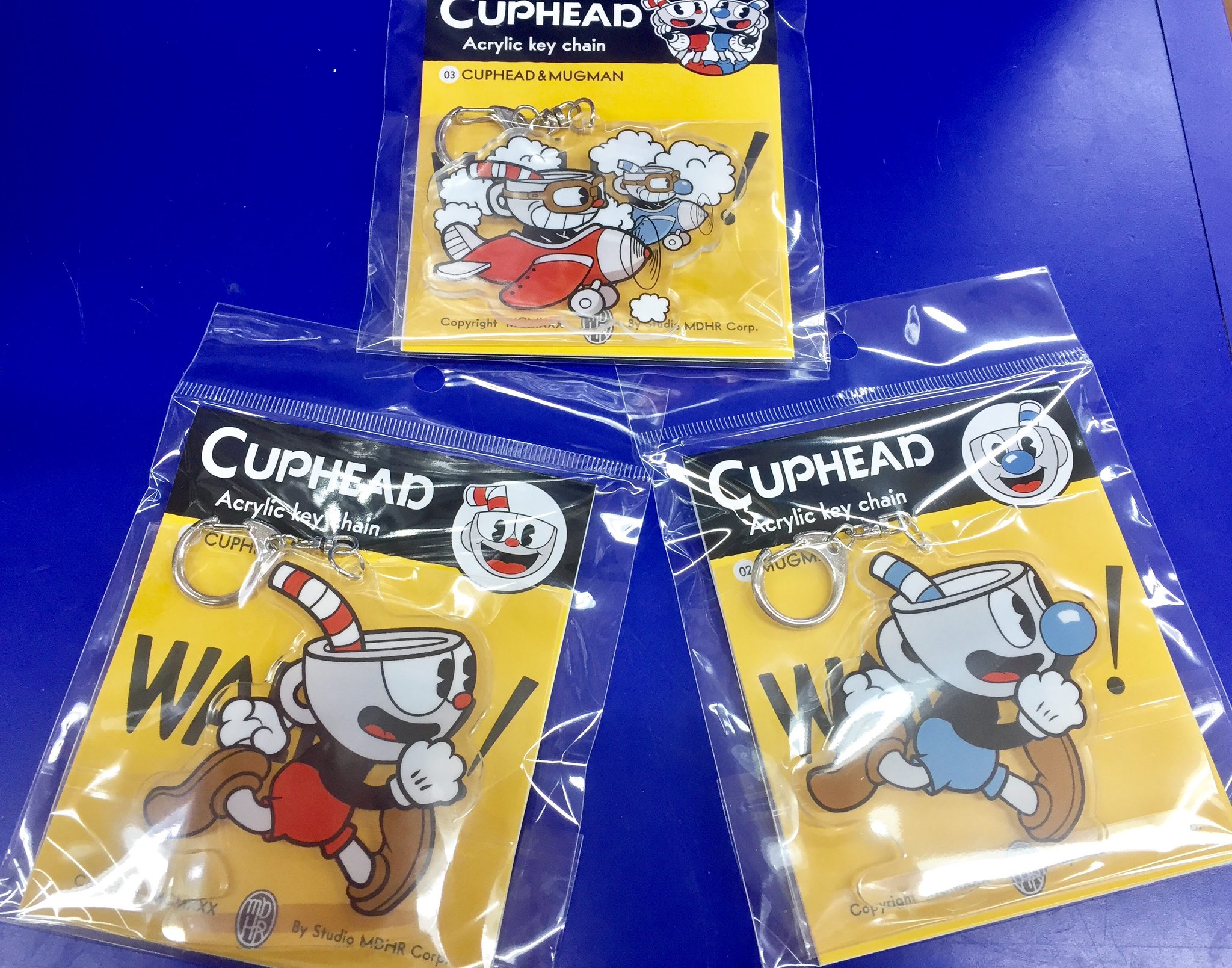 アニメイト池袋本店 コーナー情報 Cuphead カップヘッド のグッズコーナーを５階に展開中 アクリルキーホルダー や スクエア缶バッジコレクション ラバーマスコット などを取り揃えております ぜひ５階までお越し下さいアニ Cuphead