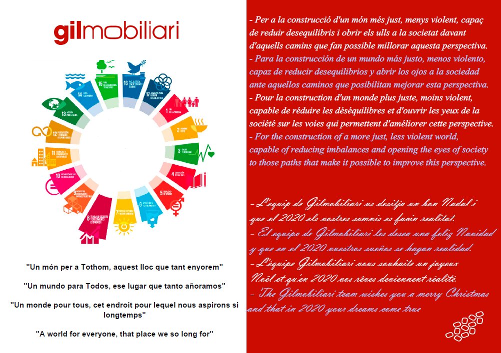gilmobiliari's tweet photo. L'equip de Gilmobiliari us desitja un bon Nadal i un feliç any 2020 https://t.co/NOwk9xTw3a