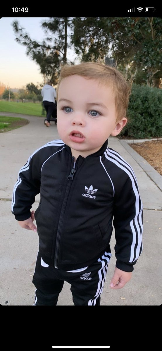 JayTheJoke_'s tweet photo. 1 1/2 yrs old going on 5. @adidas @adidasoriginals @adidasfootball https://t.co/3SKbKYA6bP