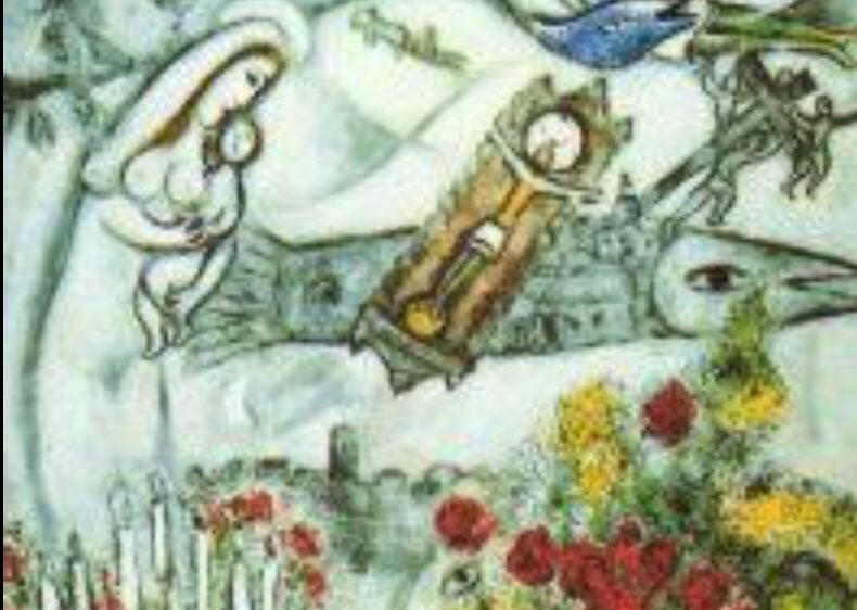 Oggi siamo seduti alla vigilia di Natale
noi gente misera
in una gelida stanzetta
il vento corre fuori, il vento entra. 
Vieni, buon Signore Gesù, da noi
volgi lo sguardo:
perché tu ci sei davvero necessario
B. Brecht
#NataleInLetteratura
#SalaLettura 
🖼Natività, Marc Chagall