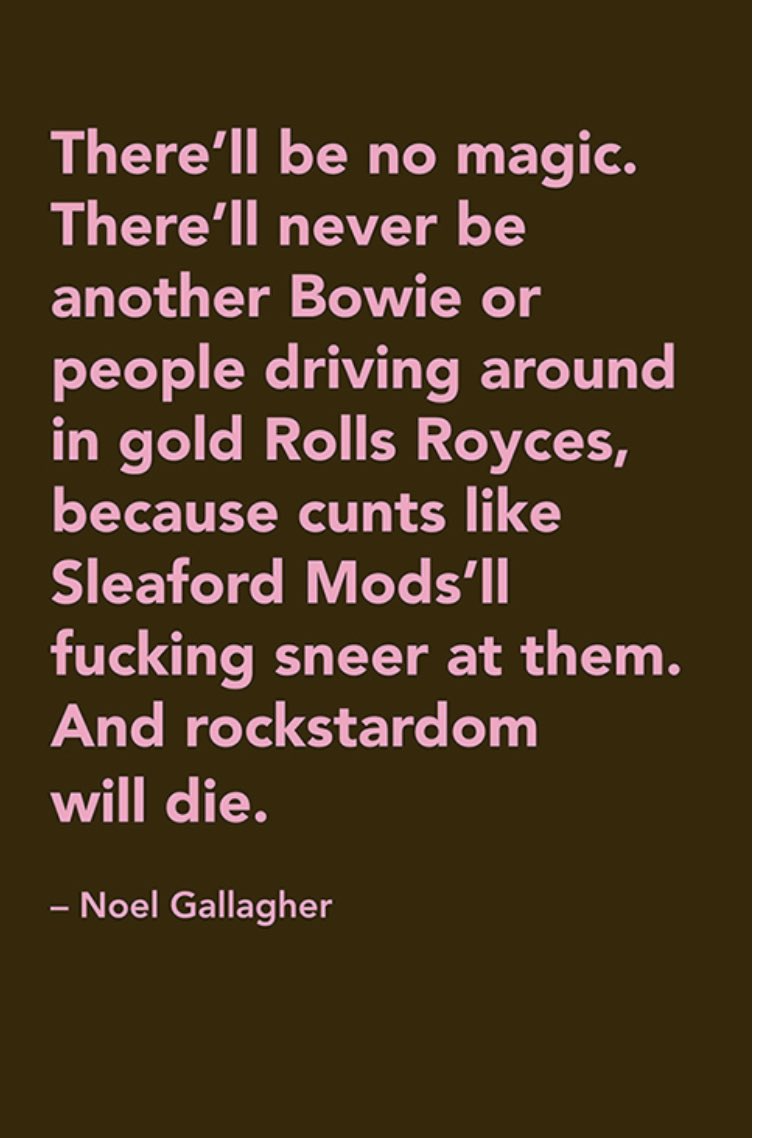 Sleaford Mods tweet media