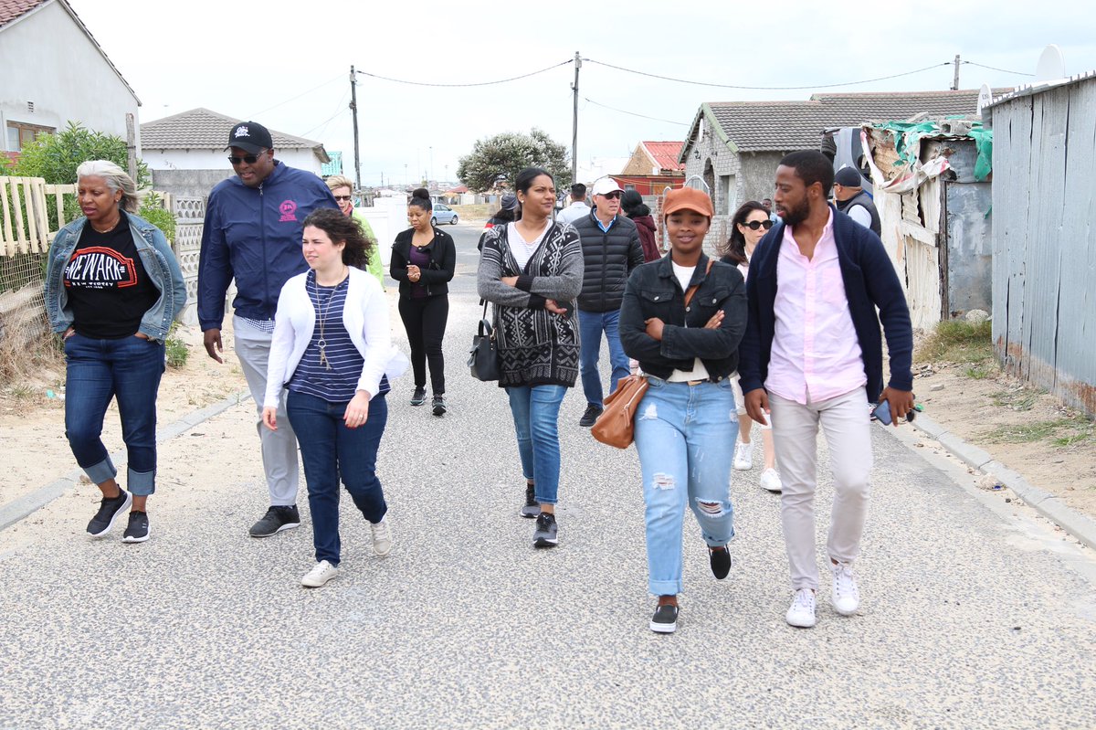 EscapetotheCape's tweet photo. Arriving in Khayelitsha with something exciting planned for @united United Airlines and their guests.   @discoverctwc @MeetSA_ @SATravelTrade  @SouthAfrica
 #myunitedjourney #meetsouthafrica #discoverctwc # https://t.co/TKHu6IyUHi