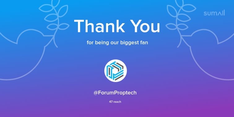 AlianzaProptech's tweet photo. Our biggest fans this week: ForumProptech. Thank you! via https://t.co/9iYQgHyBYQ https://t.co/mOBFRosXuh