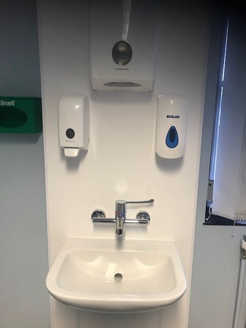 Completed Handwash Station at Ipswich Hospital. 
Why not get in touch with any building work for your home or work place.
Tel - 01394 613131
Email - info@turners-construction.co.uk
#Ipswichhospital #handwash #felixstowebuilder #nhs
