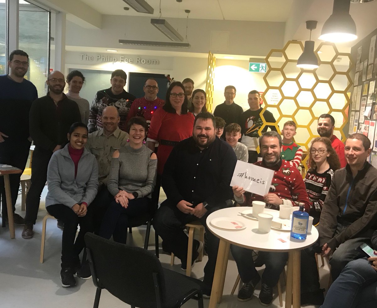 USEFEproject's tweet photo. Christmas Lunch at The Hive - what a great gang showing their support for our Diaspora Day on Dec 30th. https://t.co/VCZYiYwdRK
#homeis #diasporaday #movehome #leitrim #longford# #cavan #jobs #technorthwest #remoteworking https://t.co/UXnuQqwOkw