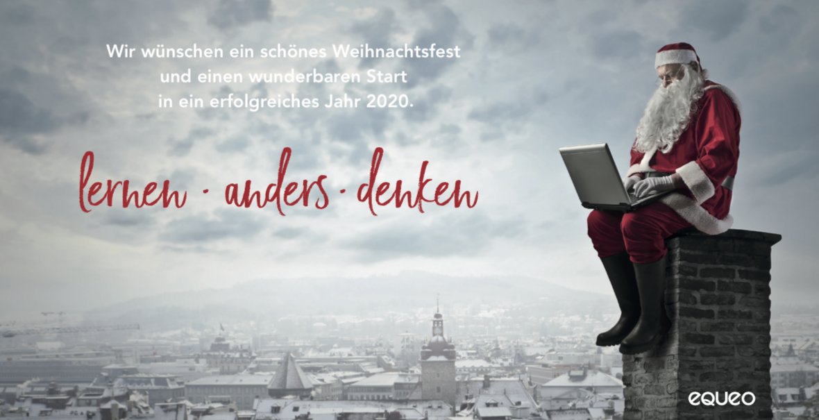 Frohe Weihnachten vom gesamten EQUEO Team