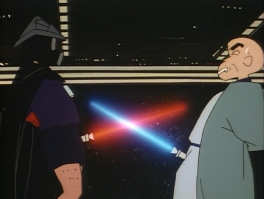 Akira スターウォーズ クレヨンしんちゃん クレヨンしんちゃんにあったスターウォーズのパロディ作 クレヨンウォーズ 何故かライトセーバーを股に挟んでセーバーを振るい ブーンという効果音を口で言いながら戦うという面倒な殺陣シーンに笑ってしまっ Akira スターウォーズ クレヨンしんちゃん クレヨンしんちゃんにあったスターウォーズのパロディ作 クレヨンウォーズ 何故かライトセーバーを股に挟んでセーバーを振るい ブーンという効果音を口で言いながら戦うという面倒な殺陣シーンに笑ってしまっ