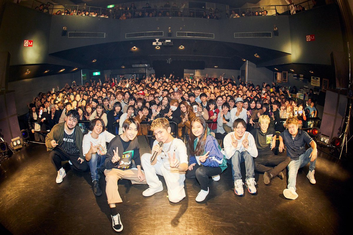 Rude A Rude A Xmas Oneman Live クソ最高だったよみんな 遊びに来てくれてありがとう 残すは追加公演o East そして全国ツアーの過去最大キャパ 赤坂blitzにも今日来たやつ 全員遊びに来いよ ぶちかます 最後に 愛してるぜみんな