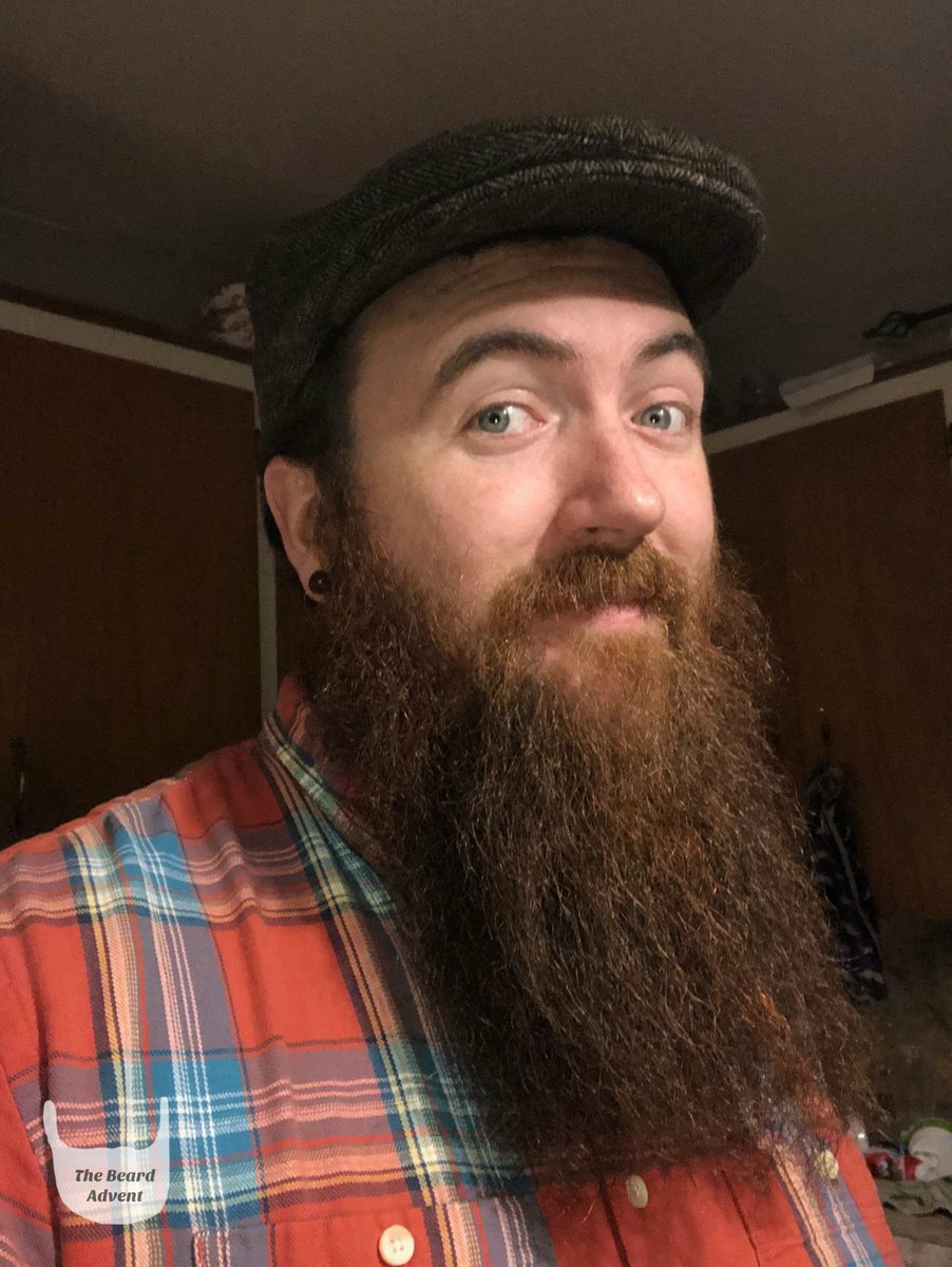 TheBeardAdvent's tweet photo. Dec 20 - Andrew, 2018⠀
Check out Dec 18 &amp; 19 for beard growth.
I gave a guy my card. He looked us up, saw this photo and said, “That’s my inspiration.” Who’s yours?
#beardgoals #beards #beardlife #beardgrowth #beardvent #thebeardadvent #allshapesandsizes #christmascountdown https://t.co/QBm4097dEW