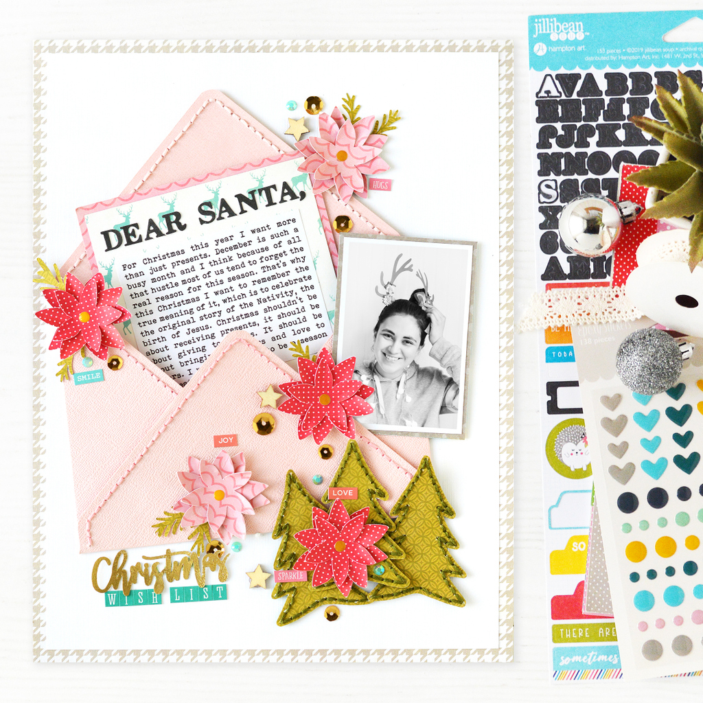 maryampdesign's tweet photo. Happy Friday! I just wanted to share with you guys this layout I made for @jillibeansoup using non-themed products to create a Christmas page. Head on over to my blog to read more ✨ https://t.co/XA0u2Mtvpw