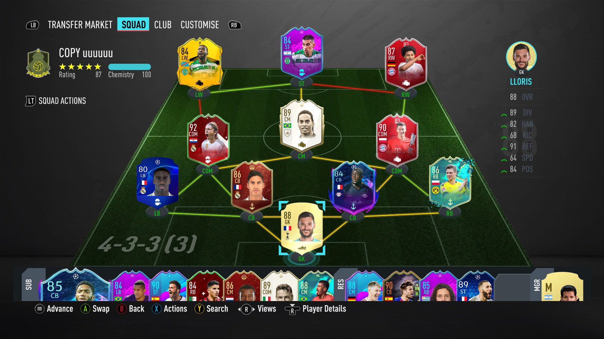 𝙁𝙐𝙏𝙒𝙄𝙕 Su Twitter The Mostly Untradeable Team I Ve Ended Up With Since Selling Up Last Weekend Baggio Was My Icon Swap Pack Ronaldinho Was The Only Base Icon Sbc I Did