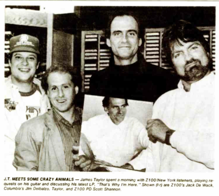 RadioRewinder's tweet photo. James Taylor #ontheradio #WHTZ #NewYorkRadio 1985 https://t.co/IoEIglCBaF