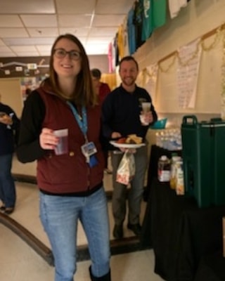 PerryPtsa's tweet photo. Photos from yesterday's PTSA sponsored Faculty/Staff Holiday breakfast!  Sending our Gators into the holiday break with lots of cheer!! 

And to our  Hospitality crew- we thank you for making this holiday magic happen! 🐊🎉

#HallTogether
#YourPTSA #happyholidays2019 https://t.co/rwl1C1OvPv