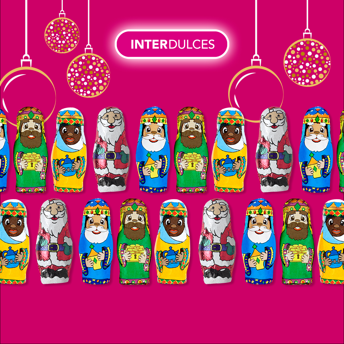 Interdulces's tweet photo. 😉😉😉
Recordáis cuando los Reyes Magos y Papa Noel pasan por casa y nos dejan los regalos y algún detallito extra... estás figuras son de sus favoritas https://t.co/7xMU8ZDQAj