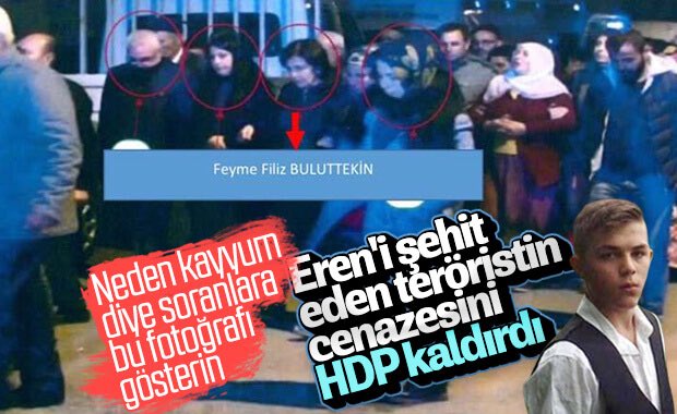 alpayozalan35's tweet photo. Gözaltına alınan HDP'li Sur Belediye Başkanı Filiz Buluttekin'in, Eren Bülbül'ü şehit eden teröristin cezanesine katıldığı ortaya çıktı. Kayyumlara karşı çıkan ve HDP ile ittifak yapan muhalefet, bunu da görmezden gelir. https://t.co/0lf0F2U8aM