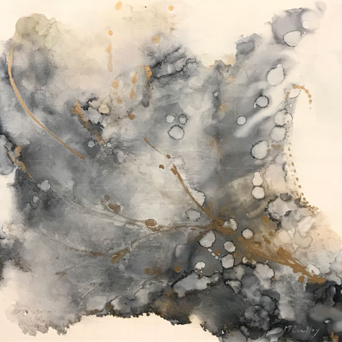 Bold and stunning! You're going to absolutely love this #abstract by Mary Parker Buckley! It's waiting for you at Southern Breeze Gallery! 3'x3' $1,500 #artgallery #artist #painting #mississippiartist #fineart