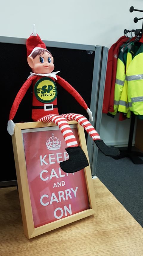SPServicesUK's tweet photo. One of our cheeky little SP Elves has made his way to @SilverstoneUK and is already causing havoc in the medical center! 😂 @johnatkins76 

Wonder where our other elves ended up? 🤔

#SPElf #elfontheshelf #silverstoneracing https://t.co/vl4DeuLwev