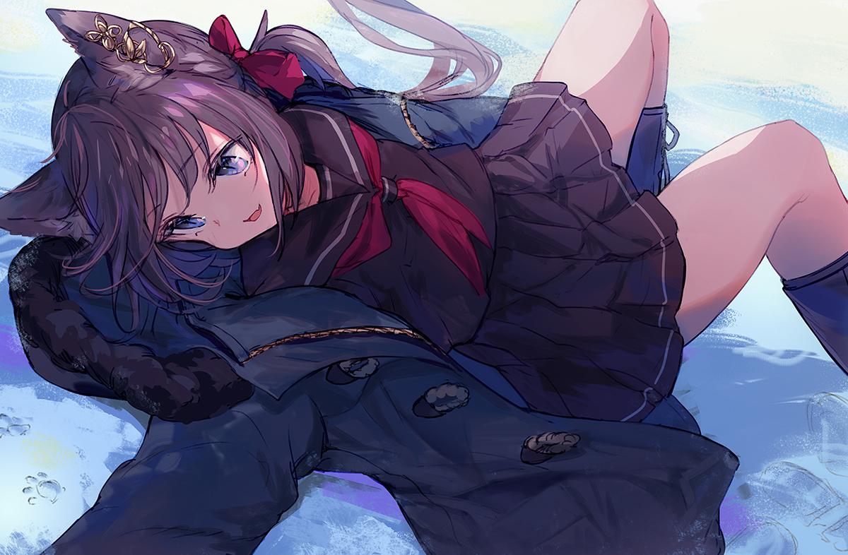 冬コミ新刊「KMMMCUFF」をだします！ イヤーカフ＋けもみみ少女の描き