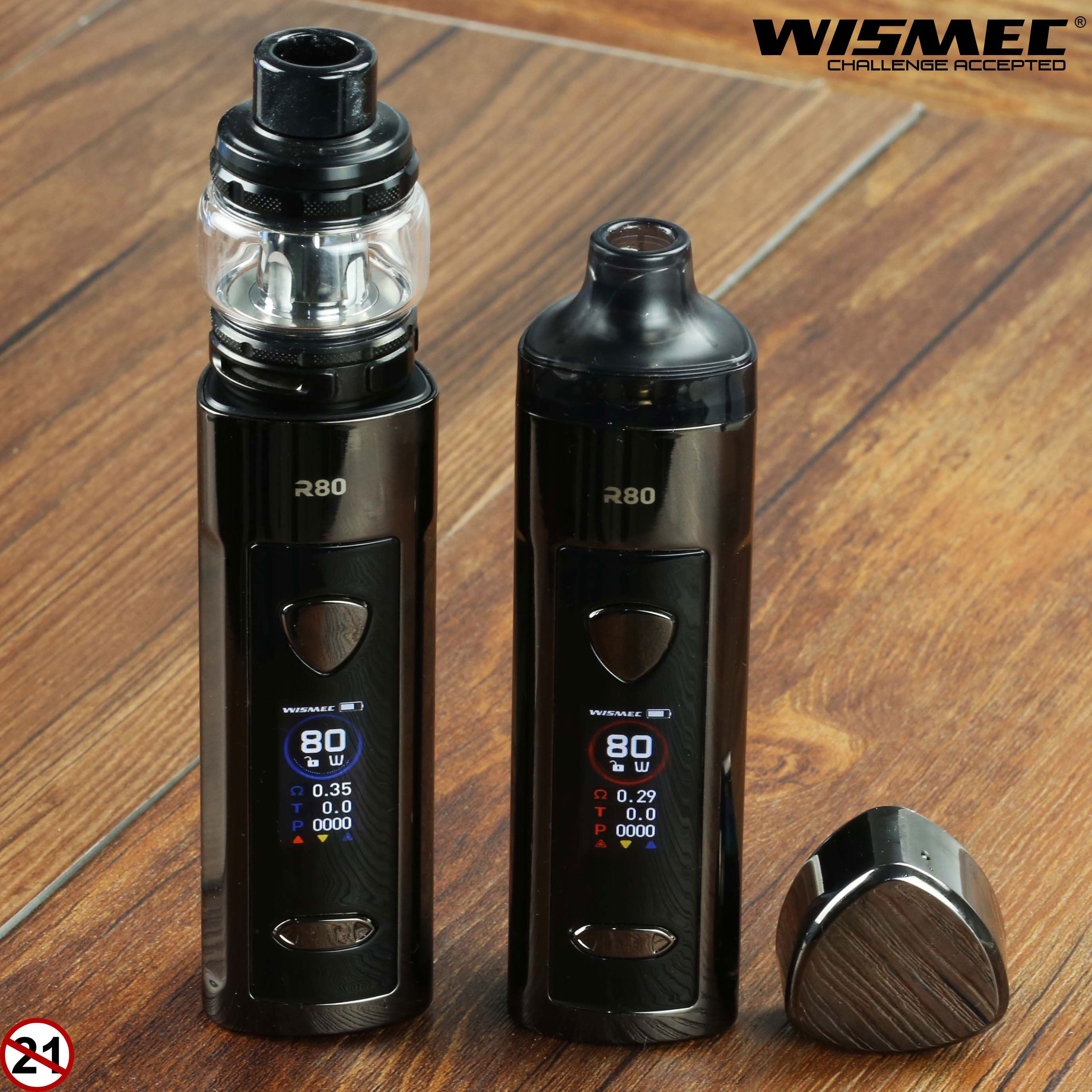 Поды 80. R80 вейп. Вейп r80 Wismec. Wismec r80 pod Kit. Висмек вейп 80 ватт.