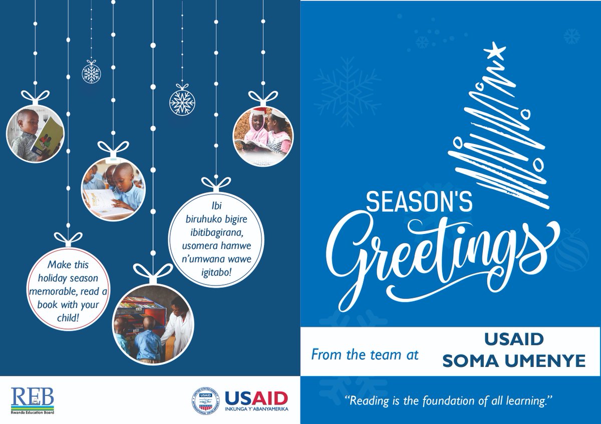 USAID Soma Umenye on X: .@SomaUmenyeRw team wishes you a memorable  holiday!  / X