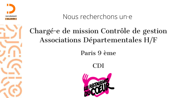 PartiumRH's tweet photo. Le cabinet Partium recrute un·e Chargé·e de mission Contrôle de gestion Associations Départementales H/F pour les Resto du cœur.
Pour postuler : https://t.co/FpUHOLpHfo
Toutes nos offres https://t.co/vCdIbofxBb
#ess #associations #recrutement #lesrestoducoeur  #controledegestion https://t.co/Xb7LJXXH0y