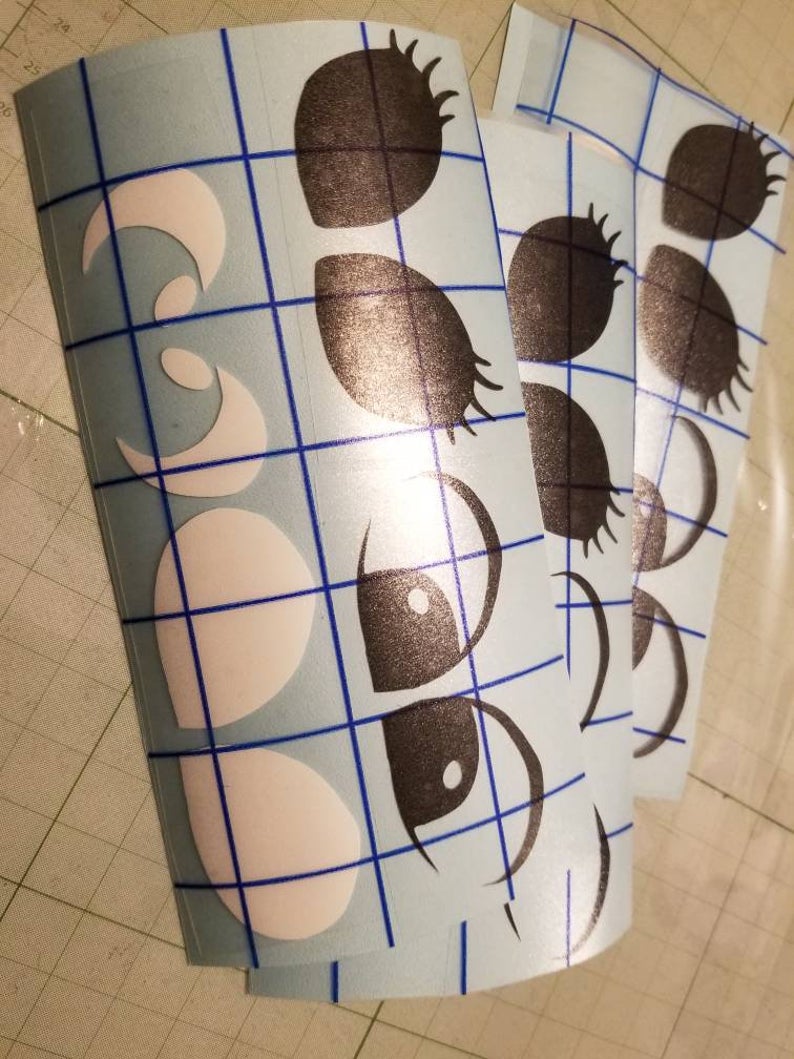 Vinyl Cricut Eyes for SneffcaArt CROCHET Reindeer pattern etsy.me/2ScKjbq via <a href="/Etsy/">Etsy</a>  #sneffcaart #reindeereyes #cricuteyes #rudolpheyes #clariceyees