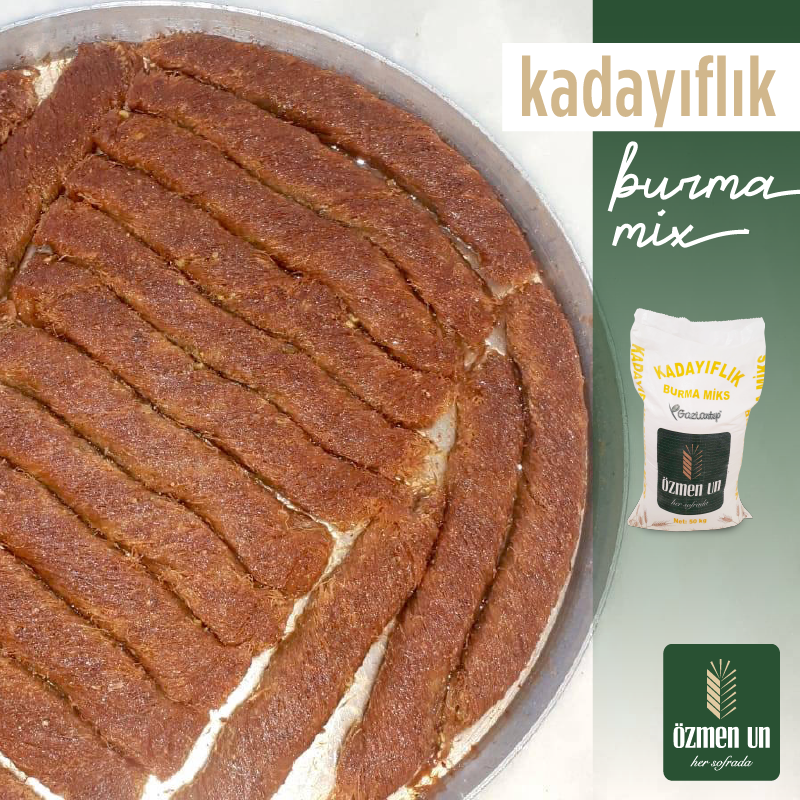 ozmenun's tweet photo. Burma kadayıf için ustaların çok seveceği harika bir un!
Özmen Un Kadayıflık Sarı Mix unu ile işletmenizde incecik, dağılmayan, kırılmayan parlak kadayıflar yapmak çok kolay!
#özmenun #gelenekseltatlı #kaliteliun #kadayıflık #burma #un #tatlı https://t.co/XmhJaRVFYL