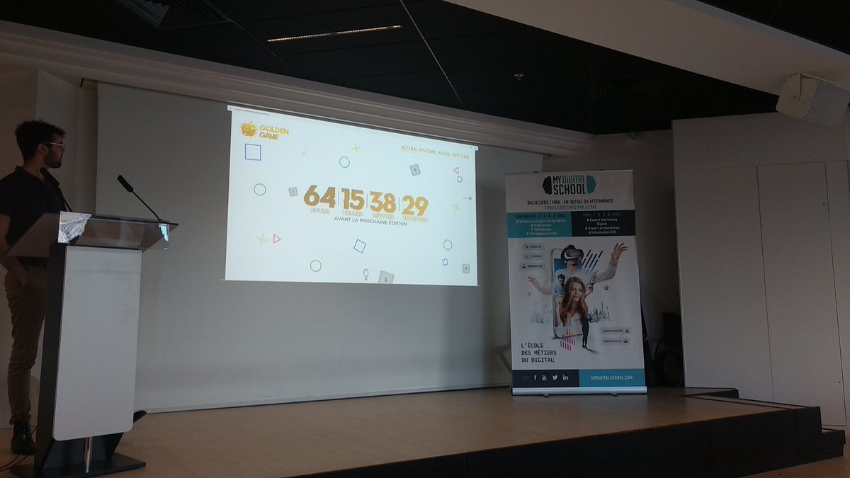 MDSAngers's tweet photo. Présentation de @GoldenGame49 , le site des Jamers d'Angers. https://t.co/FFunikdWeM