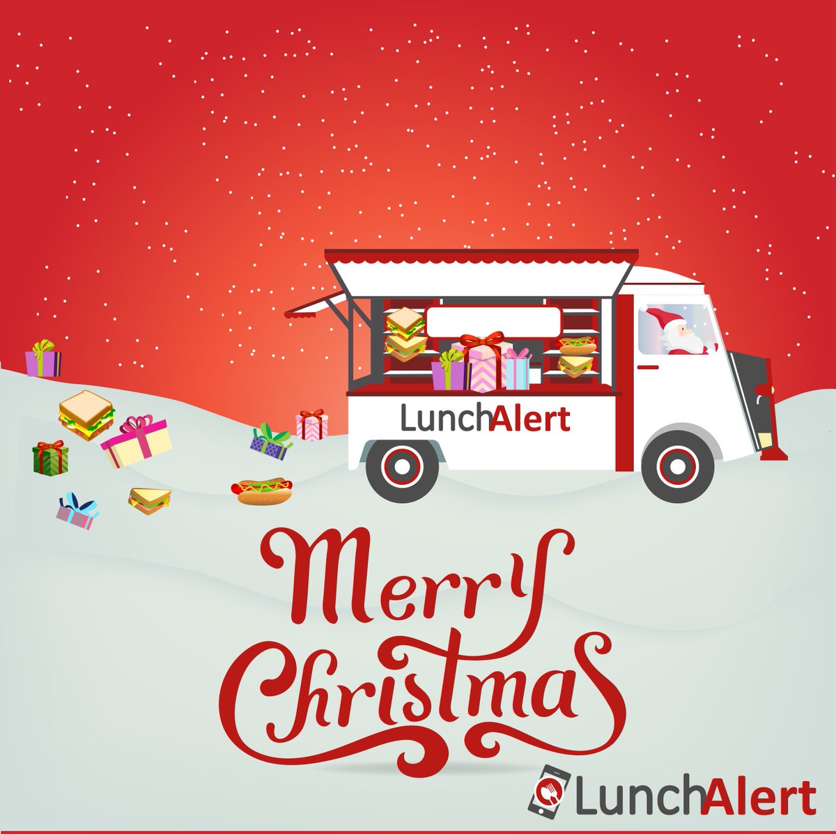 LunchAlert's tweet photo. We'd like to wish all our clients and users a very Merry Christmas and prosperous New Year ☺️ https://t.co/AGL5aIahTX