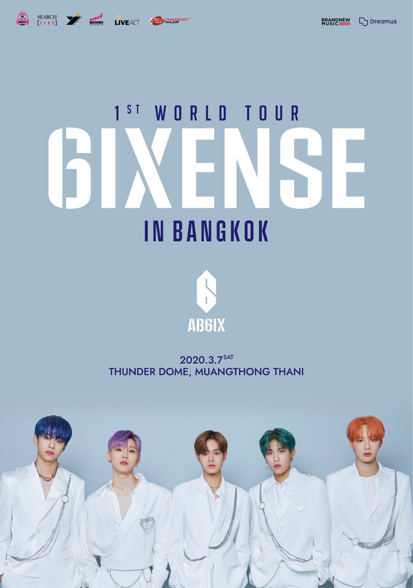 behearnowbiz's tweet photo. AB6IX คอนเฟิร์มเวิลด์ทัวร์คอนเสิร์ตครั้งแรกในประเทศไทย
 เตรียมตัวพบกับเพอร์ฟอร์แมนซ์สุดปัง 7 มีนาคมนี้!! 
เปิดไซเรนเสิร์ฟข่าวร้อนให้เหล่า ABNEW ชาวไทย 

ติดตามได้ที่ https://t.co/a6IopF4tOS

#6IXENSEinBangkok
#AB6IX1STWORLDTOURINBKK
#BeHearNowKPop https://t.co/0duYJZxSUW