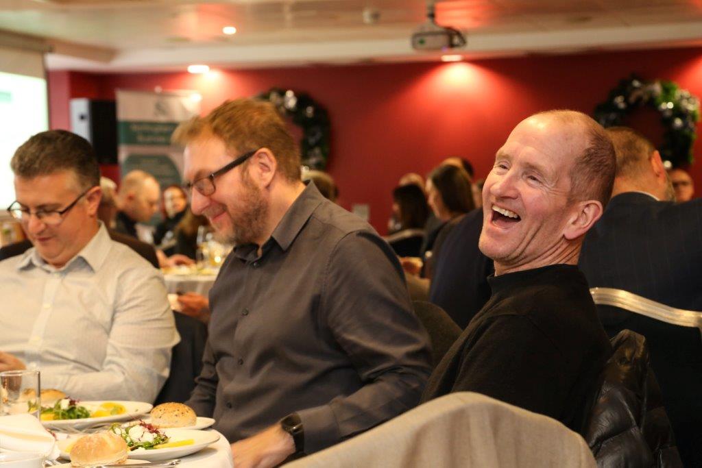 NCBC1924's tweet photo. Can't believe a week has passed already since our Christmas event when we had the pleasure of welcoming Eddie 'The Eagle' Edwards to NCBC. With thanks to @YourITDeptLtd  &amp; Your Comms for sponsoring the event.

#NCBC19 #nottingham #businessclub #christmasevent https://t.co/aStvata9T6