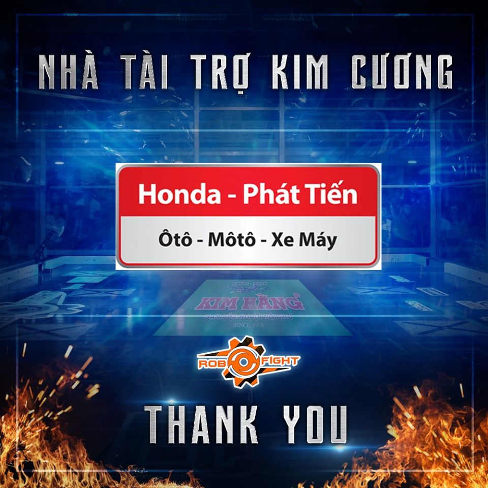 hondaotosaigon's tweet image. Đồng hành cùng công nghệ Việt, Honda Phát Tiến hân hạnh là nhà tài trợ Kim Cương nâng bước nhà vô địch trên đấu trường sôi động Robofight – Robot đại chiến Mùa 2
hondaotophattien.com.vn/vn/honda-phat-…
#HondaPhatTien #Robofight #Robotdaichien