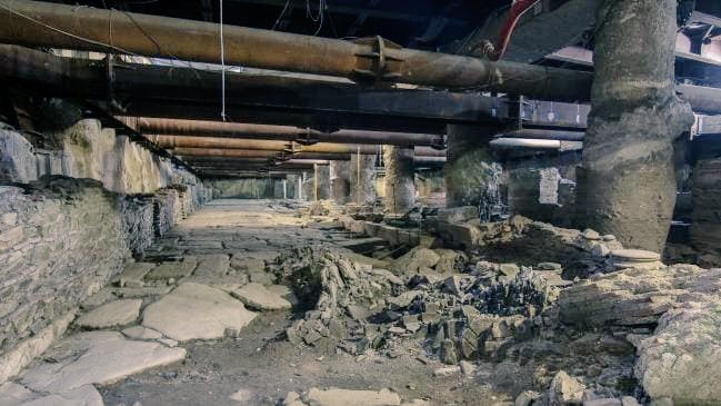 RomArchable's tweet photo. Uproar over Greek subway solution to shift #Roman road https://t.co/Q3R8cF67xE #RomanArchaeology #RomanGreece #Thessaloniki #RomanRoads #Archaeology https://t.co/8kvhnvIN6z