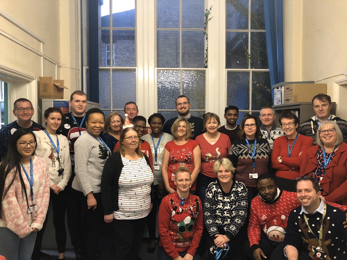 NGHFinance's tweet photo. @NGHFinance raised £80 on Christmas jumper day £40 to Northamptonshire Health Charity and £40 to Save the Children - well done all. @NGHnhstrust https://t.co/8uIboniq1R
