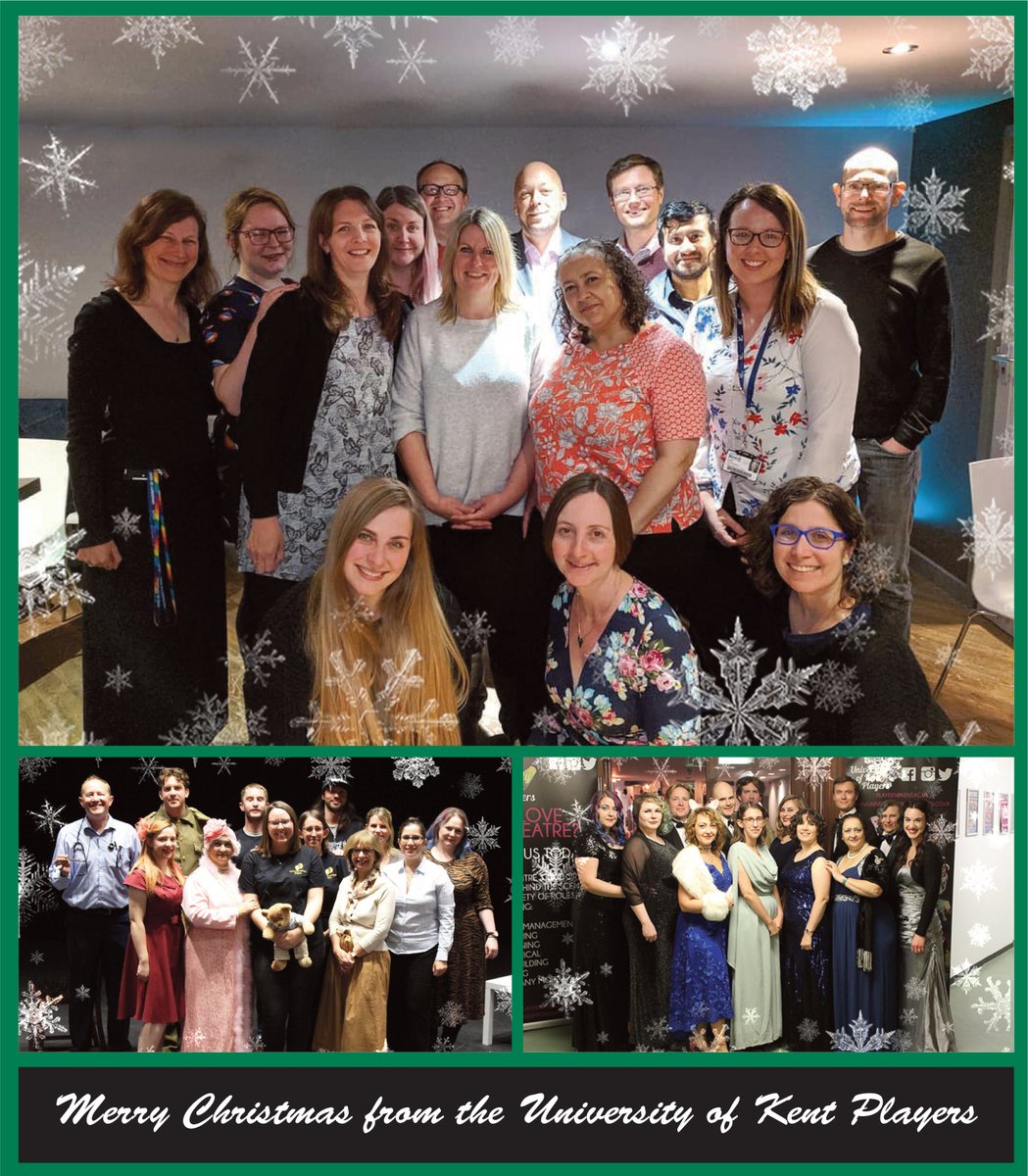UniKentPlayers's tweet photo. Thank you to all who came to our productions this year. We really appreciate your support and hope that you enjoyed the shows.
Come and see us in Dangerous Corner @TheGulbenkian in Feb 27-29!
We wish you all a very merry Christmas and a happy new year!
#unikentplayers https://t.co/bgeOTAspJe
