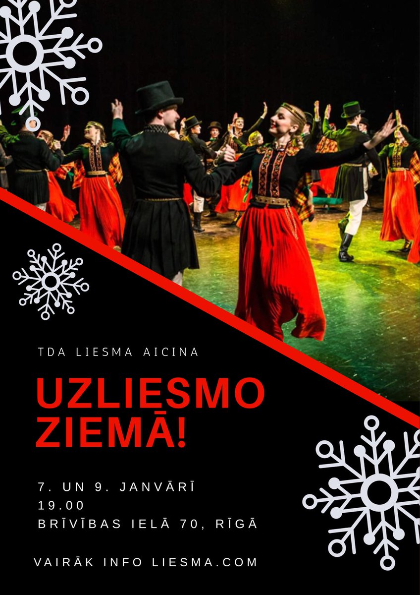 tdaLiesma's tweet photo. 🔥🔥🔥Visi dejotāji un dejas mīļotāji, sarosās! TDA “Liesma” izsludina ziemas uzņemšanu!

Aicinām visus dejotpratējus izrādīt savu cēlumu un soli jau pašā gada iesākumā! Nāc pats, ņem līdzi draugus un iepazīsti, cik fantastiska ir liesmojošo ģimene. https://t.co/u4Ur46n6lZ