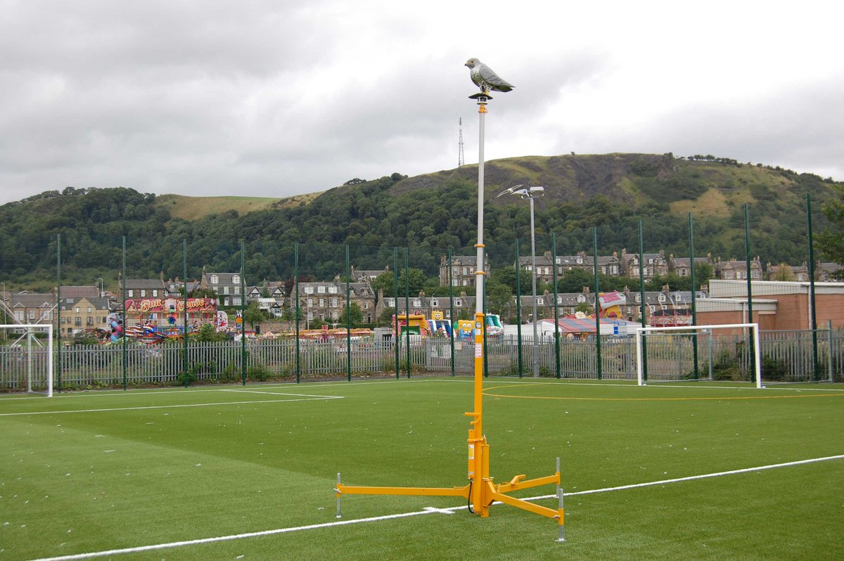 Robop_Ltd's tweet photo. Are you going to the #Burntisland shows this #Summer? If so then you might spot our R:Falcon Outlander system. 

Outlander is designed specifically to tackle #bird problems on sports pitches &amp; is used by multiple #schools &amp; #sports centres around the #UK.

https://t.co/a70t5vN4t0 https://t.co/V9QbX1BJ3c