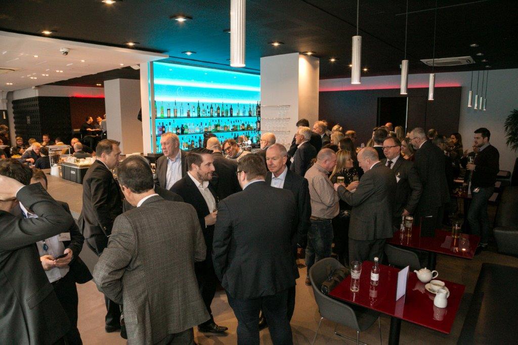 NCBC1924's tweet photo. Here's our VIP Christmas drinks reception sponsor @youngprouk with guest speaker Eddie 'The Eagle' Edwards. Thanks again for your support.

#NCBC19 #nottingham #businessclub https://t.co/YXltsakCQ4