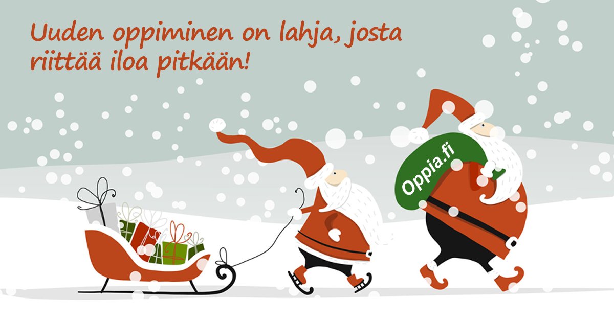 Oppia.fi - Yli 200 toimijan kurssitarjonta! tweet media