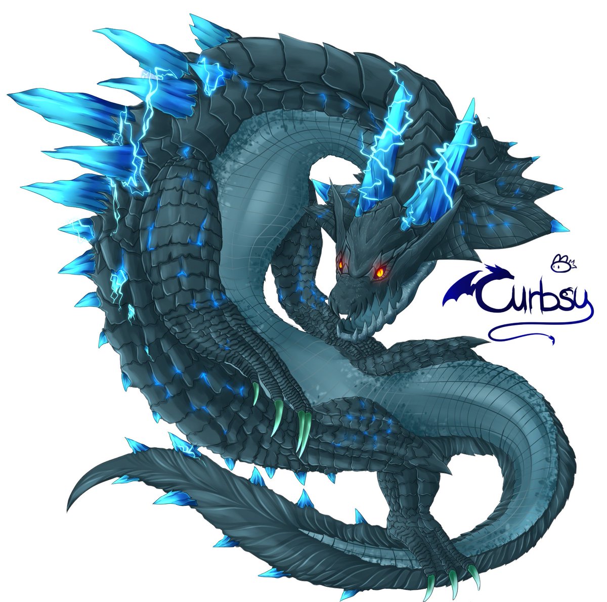 1200x1190 - Abyssal lagiacrus is a leviathan and a rare species of lagiacru...
