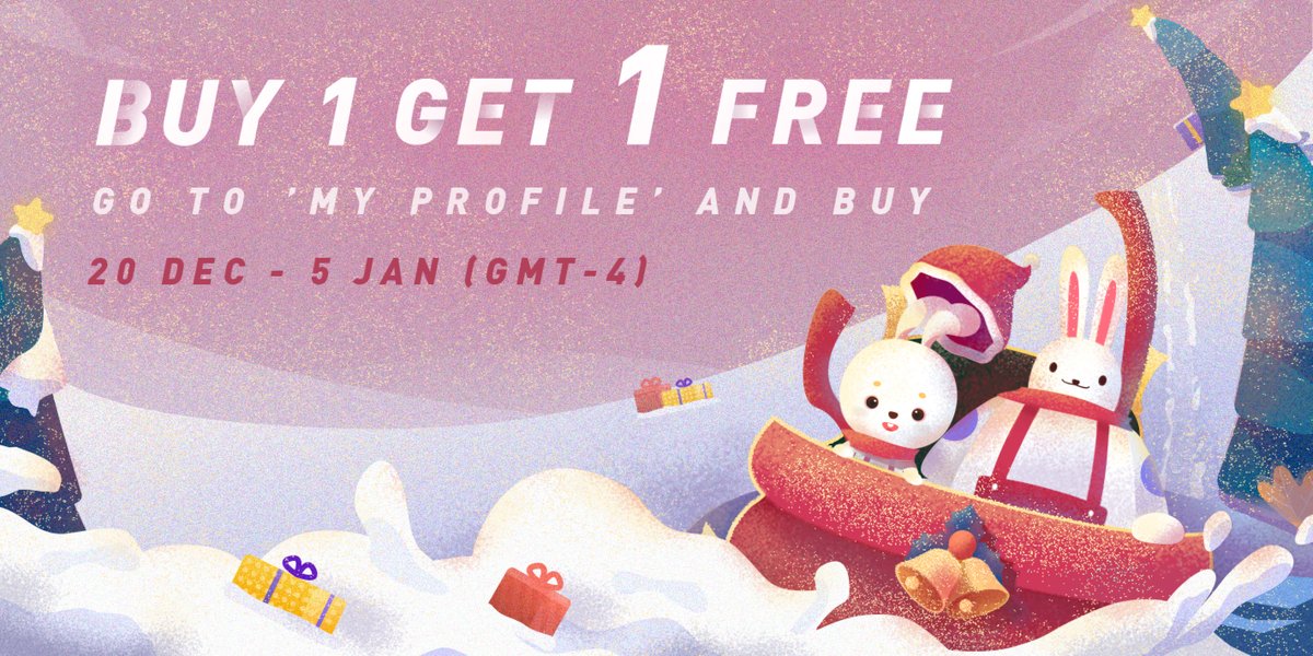 #TutuApp #iOS
Christmas #SALE for VIP begins😆
Buy 1 &amp; get 1 for FREE!!!
Go➡tutuapp.vip

#Giveaway
2 random followers will #WIN 1 year #TutuApp VIP!😍

How to Win:
1. Follow <a href="/TutuApp_vip/">TutuApp</a>
2. RETWEET or LIKE this post

#Competition ends Jan 2nd
Thanks for support❤️