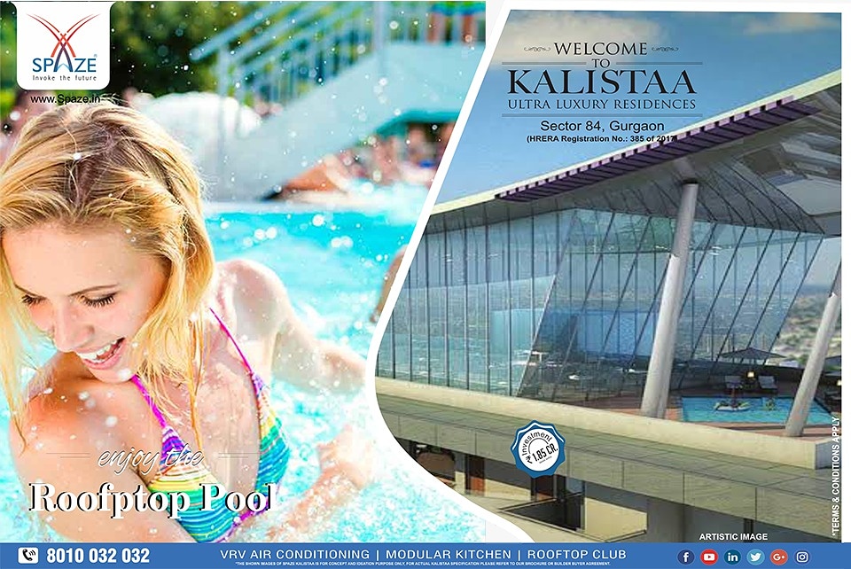 spazesocial's tweet photo. Spaze Kalista - Spectacularly Pollution-free and Astonishingly Peaceful-Paradise, Sector 84, Gurugram - The Ultra Luxury Apartments where dream come home with soon to be ready apartments
#constructioninfullswing #dwarkaexpressway #terracepool #spazekalistaa #allaboutluxury https://t.co/r1YuiqfHSE