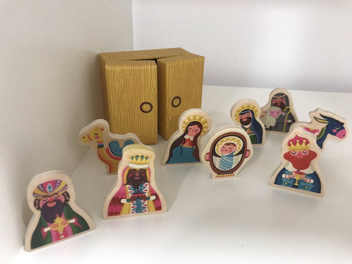 Mi bebé también tiene su Belén. Traído del MOMA NYC #mibelénmurcianico