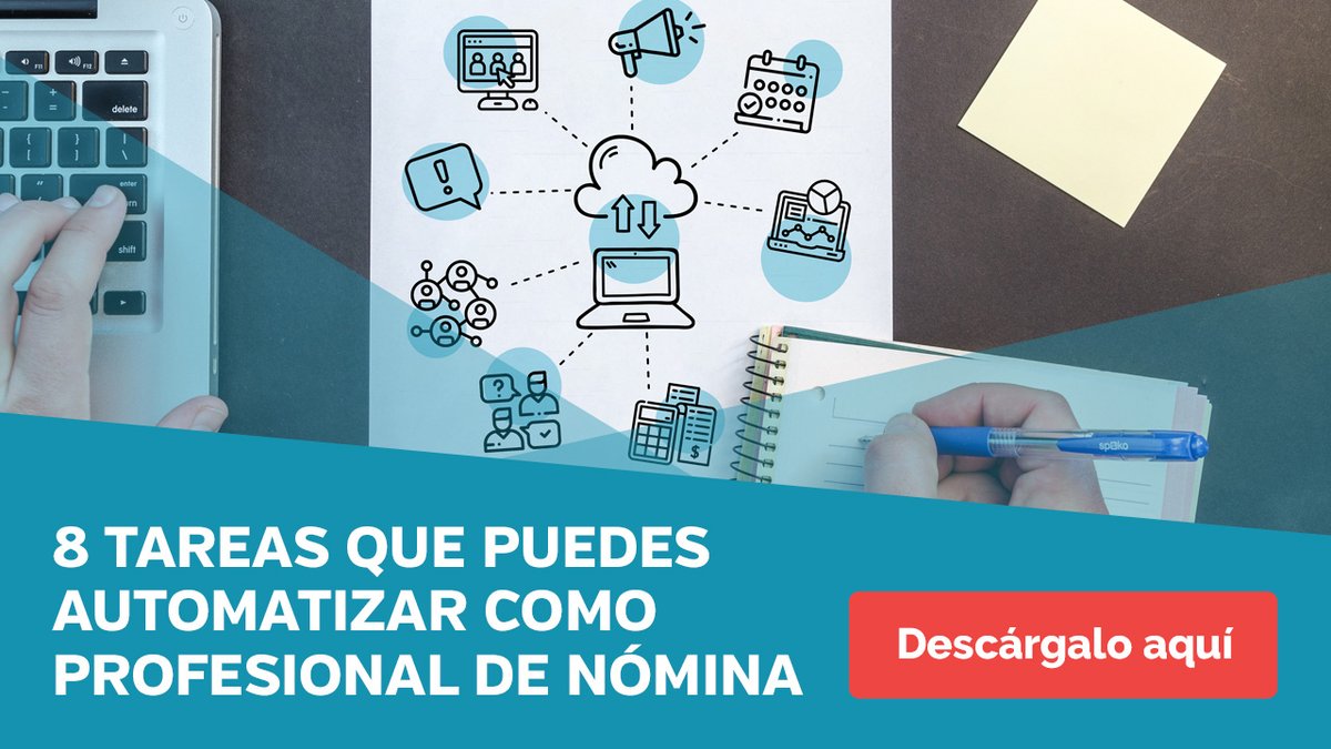 Cegid_Es's tweet photo. ¡¡Descubre en nuestro nuevo ebook las 8️⃣ tareas que puedes automatizar como profesional de nómina gracias a la tecnología!! https://t.co/8fanZdwiIZ #RRHH #Meta4HRresearch #nómina #automatización #RPA https://t.co/0HCKSIf769