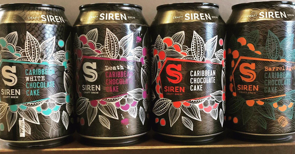 Very limited <a href="/SirenCraftBrew/">Siren Craft Brew</a> in stock now! #craftbeergoodness