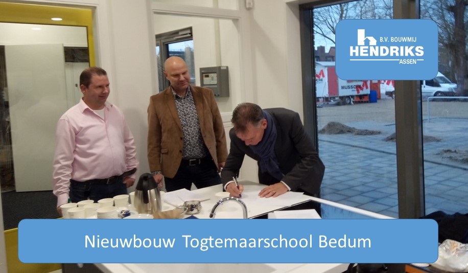 BouwmijHendriks's tweet photo. Mooie afsluiter van 2019, afgelopen dinsdag oplevering Togtemaarschool Bedum! #nieuwbouw #togtemaarschool #bedum @GemHetHogeland @pbgiezen @Team4_Arch https://t.co/0bN2krZUYi