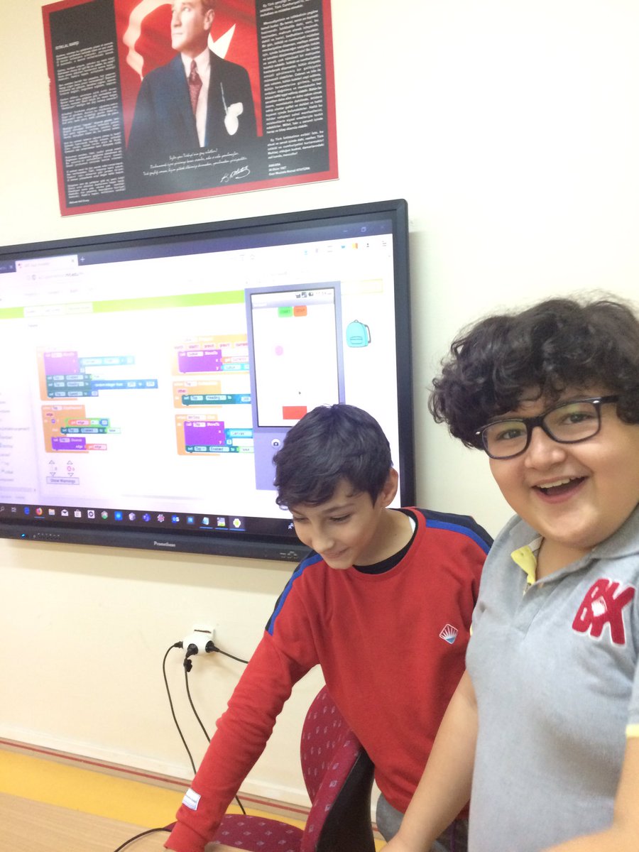 serkan_konus's tweet image. Bu hafta Appinventor Web uygulaması ile 6. Sınıflarımızla “Top Oyunu”, 7. Sınıflarımızla ise “Sayı Tahmin Oyunu” android uygulamalarımızı eğlenceli bir şekilde geliştirdik ve keyifle oynadık. 💻 📱#bahcesehirkodluyor #codingbk #edirnebahcesehir