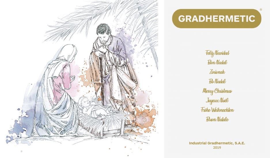 Gradhermetic's tweet photo. ¡Felices fiestas y próspero año de parte de todo el equipo de Gradhermetic!

A través del siguiente link podéis ver nuestra targeta solidaria de Navidad en colaboración con Cáritas:

https://t.co/7ZET28hrU2 https://t.co/jNDRhvadhi