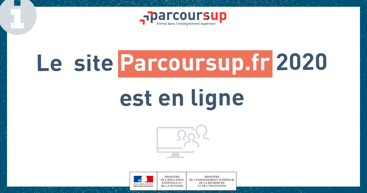 parcoursup_info's tweet photo. 🚀 Le site #Parcoursup 2020 est en ligne ! Vous y retrouvez le nouveau moteur de recherche des formations, des vidéos, les grandes étapes de la procédure et les réponses à toutes vos questions ➡️ https://t.co/BrN5ftRmw0 https://t.co/bIB9Pwzpcc