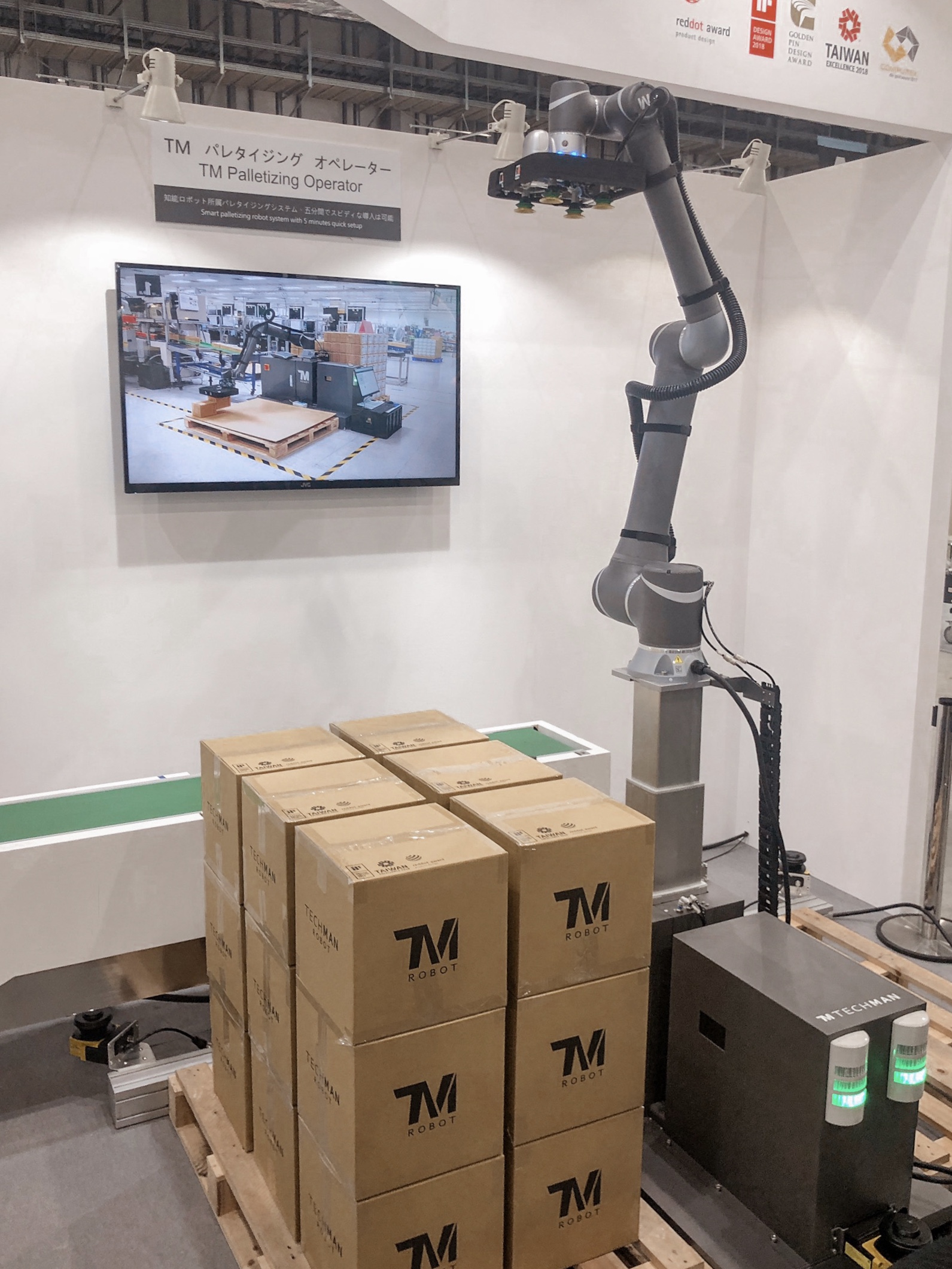 Techman Robot on Twitter: "What an amazing time we had at 2019 #iREX this year!🎊 Showcasing our latest #robotic technologies from 3D vision, and one of our most popular #solution,